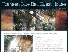Tablet Screenshot of bluebellguesthouse.com
